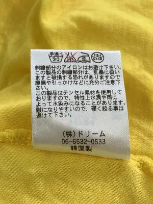 GREENDALE GARNET/Tシャツ/カットソー/トップス/イエロー/F