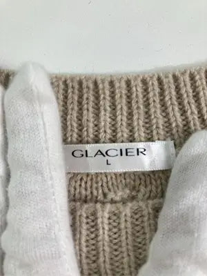 GLACIER/グラシア/ベスト/トップス/ベージュ/L