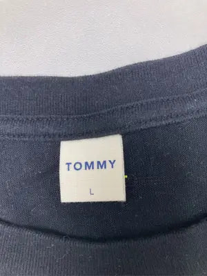 TOMMY/トミー/Tシャツ/カットソー/トップス/ブラック/L