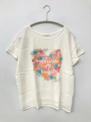 KHALITA/ハリータ/Tシャツ/カットソー/トップス/ホワイト/L