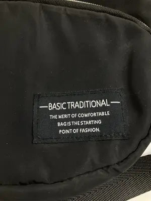 BASIC TRADITIONAL/ショルダーバッグ/バッグ/ブラック