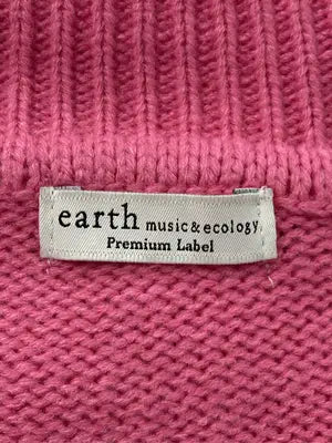 earth music&ecology/アースミュージックアンドエコロジー/ニット/セーター/トップス/ピンク/F
