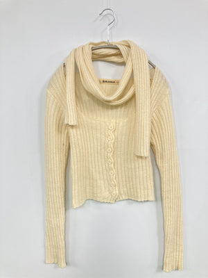 BURLESQUE/バーレスク/ニット/セーター/トップス/アイボリー