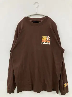 T&C SURF DESIGNS/ティーアンドシーサーフデザインズ/Tシャツ/カットソー/トップス/ブラウン/XL