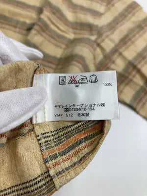 Crocodile/クロコダイル/シャツ/ブラウス/トップス/ベージュ/M