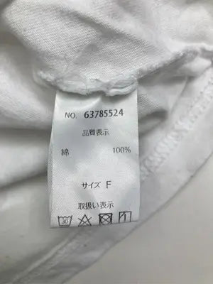 jiasecond./Tシャツ/カットソー/トップス/ホワイト/F