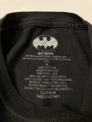 BATMAN/バットマン/Tシャツ/カットソー/トップス/ブラック/S