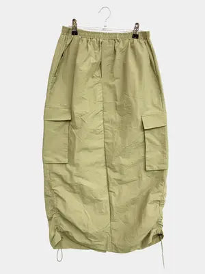 adapt retailing/ロングスカート/スカート/カーキ/L