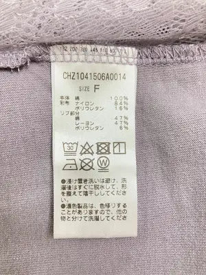 Chico/チコ/Tシャツ/カットソー/トップス/パープル/F