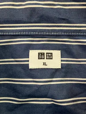 UNIQLO/ユニクロ/シャツ/ブラウス/トップス/ネイビー/XL