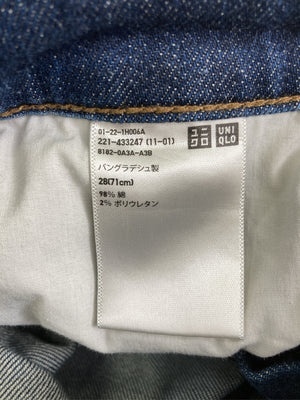 UNIQLO/ユニクロ/デニムパンツ/パンツ/ネイビー/28(71cm)