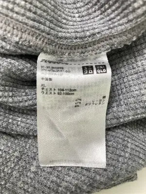 UNIQLO/ユニクロ/Tシャツ/カットソー/トップス/グレー/XL
