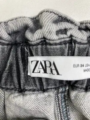 ZARA/ザラ/デニムパンツ/パンツ/グレー/EUR34