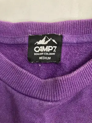 CAMP7/キャンプセブン/スウェット/トップス/パープル/M