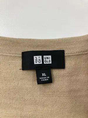 UNIQLO/ユニクロ/ニット/セーター/トップス/ベージュ/XL