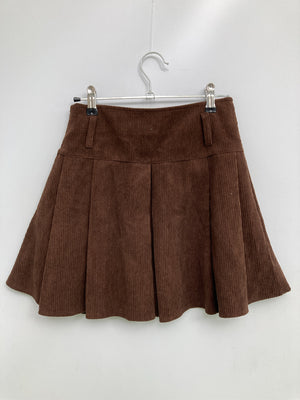 ABITOKYO/アビトーキョー/ショート/ミニスカート/スカート/ブラウン/S