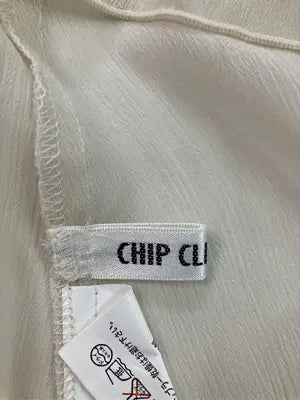Chip Clip/チップクリップ/ノースリーブ/トップス/アイボリー/L