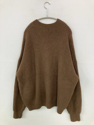 aimoha MEN/アイモハメン/ニット/セーター/トップス/ブラウン/XL