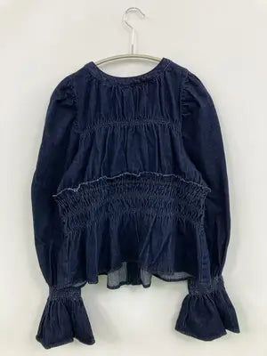 LOWRYS FARM/ローリーズファーム/シャツ/ブラウス/トップス/ネイビー/F