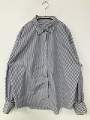 nemne/ネンネ/ビジネスシャツ/トップス/ブルー/S