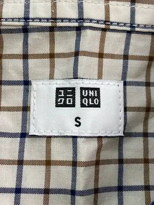 UNIQLO/ユニクロ/シャツ/ブラウス/トップス/ベージュ/S