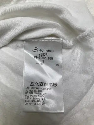 JOHNBULL/ジョンブル/Tシャツ/カットソー/トップス/ホワイト/S