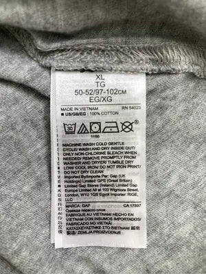 the gap/ザギャップ/Tシャツ/カットソー/トップス/グレー/XL