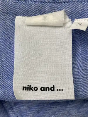 niko and .../ニコアンド/シャツ/ブラウス/トップス/スカイブルー/3