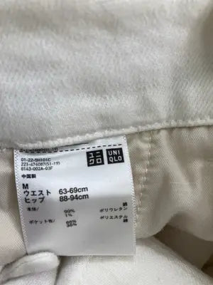 UNIQLO/ユニクロ/その他パンツ/パンツ/ホワイト/M