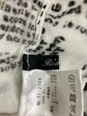 Ra'dh/Tシャツ/カットソー/トップス/ホワイト/01