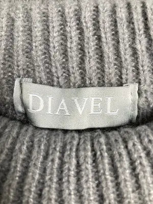 DIAVEL/ディアベル/ニット/セーター/トップス/グレー