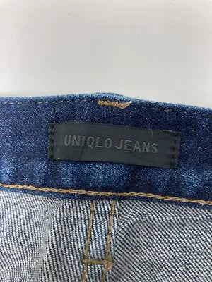 UNIQLO JEANS/ユニクロジーンズ/デニムパンツ/パンツ/ブルー/33(84cm)