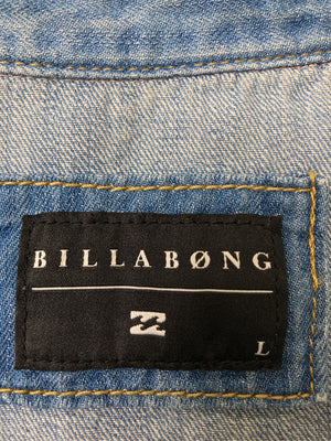 BILLABONG/ビラボン/シャツ/ブラウス/トップス/ブルー/L