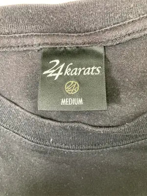 24KARATS/トゥエンティーフォーカラッツ/Tシャツ/カットソー/トップス/ブラック/MEDIUM