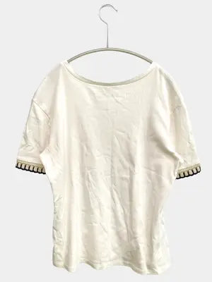 ZARA/ザラ/Tシャツ/カットソー/トップス/アイボリー/USA L