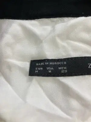 ZARA BASIC/ザラベーシック/シャツ/ブラウス/トップス/ホワイト/USA M
