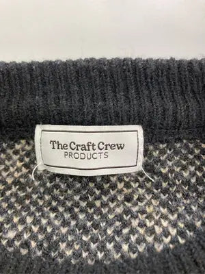 The Craft Crew/ザクラフトクルー/ニット/セーター/トップス/ブラック/L