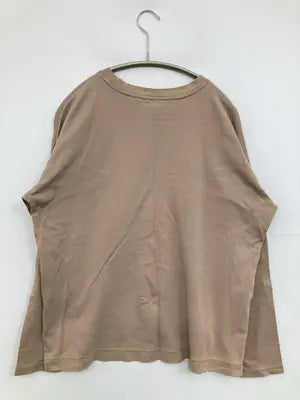 セシール/Tシャツ/カットソー/トップス/ベージュ/L