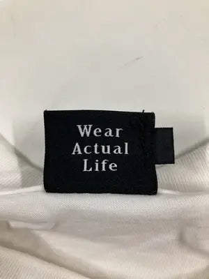 Wear Actual Life/Tシャツ/カットソー/トップス/ホワイト/S