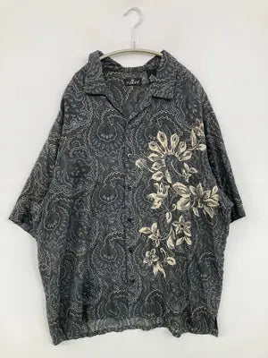 FUSIONE/シャツ/ブラウス/トップス/ブラック/XL