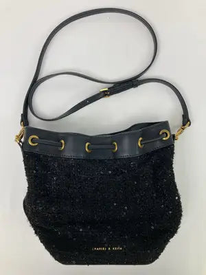 CHARLES&KEITH/チャールズアンドキース/ショルダーバッグ/バッグ/ブラック