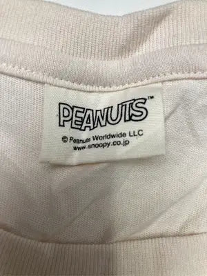 PEANUTS/ピーナッツ/Tシャツ/カットソー/トップス/ベージュ/4L