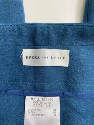 epoca the shop/スラックス/パンツ/ブルー/38