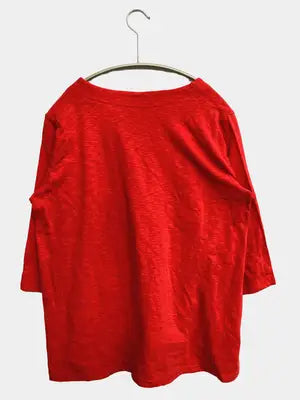 CHANGE/Tシャツ/カットソー/トップス/レッド