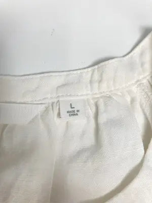 UNIQLO/ユニクロ/シャツ/ブラウス/トップス/ホワイト/L
