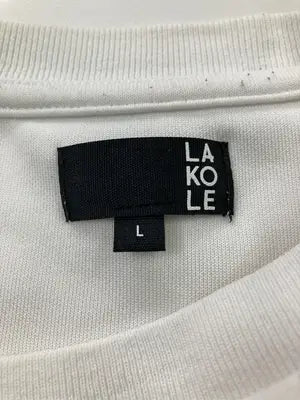 LAKOLE/ラコレ/Tシャツ/カットソー/トップス/ホワイト/L