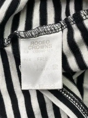 RODEO CROWNS/ロデオクラウンズ/Tシャツ/カットソー/トップス/ブラック/FREE