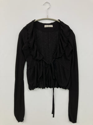 AROUND LAND/アラウンドランド/カーディガン/ボレロ/トップス/ブラック