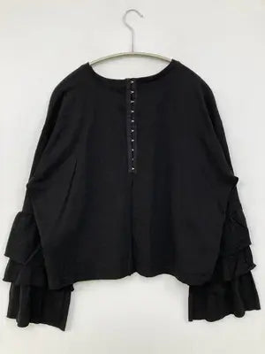 JEANASIS/ジーナシス/Tシャツ/カットソー/トップス/ブラック/F