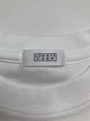 LOWRYS FARM/ローリーズファーム/Tシャツ/カットソー/トップス/ホワイト/160/84Y.  (09)